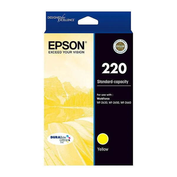 EPSON 220 Yellow Ink Cartridge EPSON
