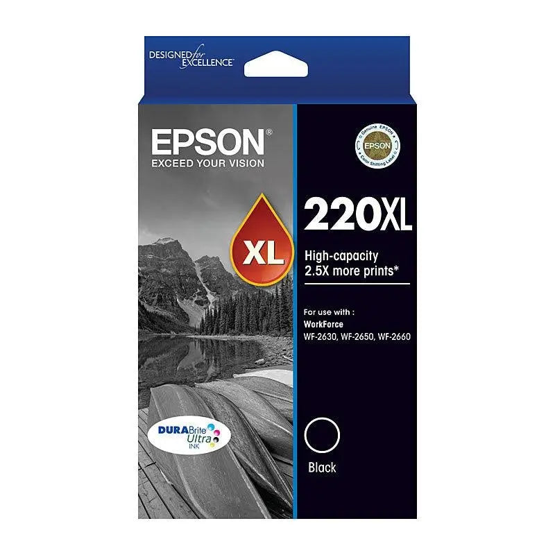 EPSON 220XL Black Ink Cartridge EPSON