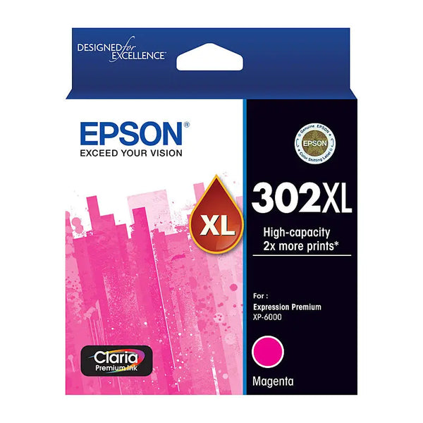 EPSON 302XL Magenta Ink Cartridge EPSON