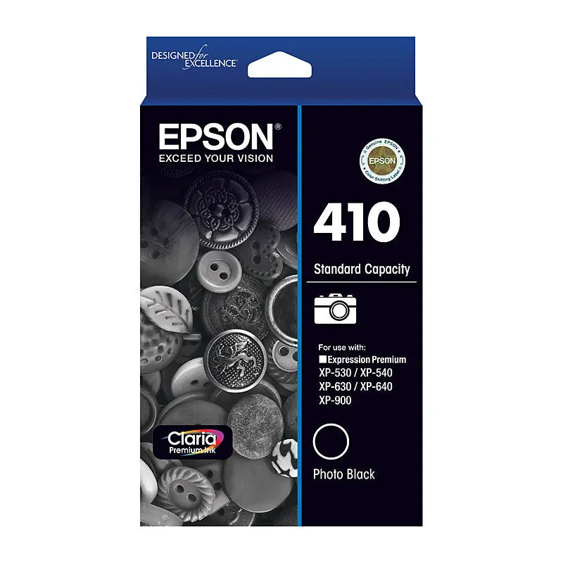 EPSON 410 Photo Black Ink Cartridge EPSON