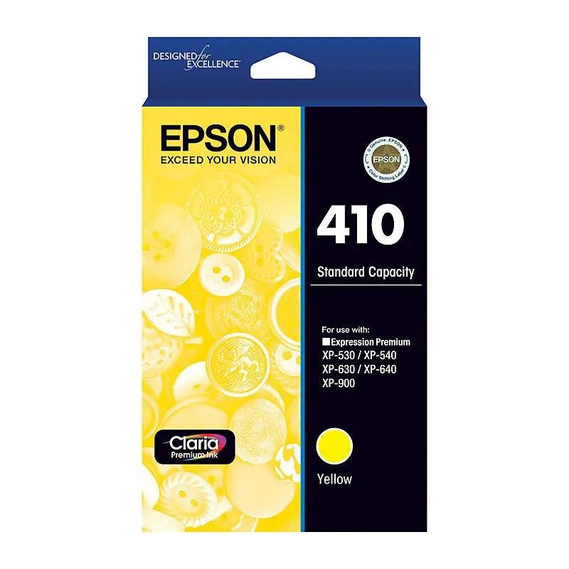 EPSON 410 Yellow Ink Cartridge EPSON