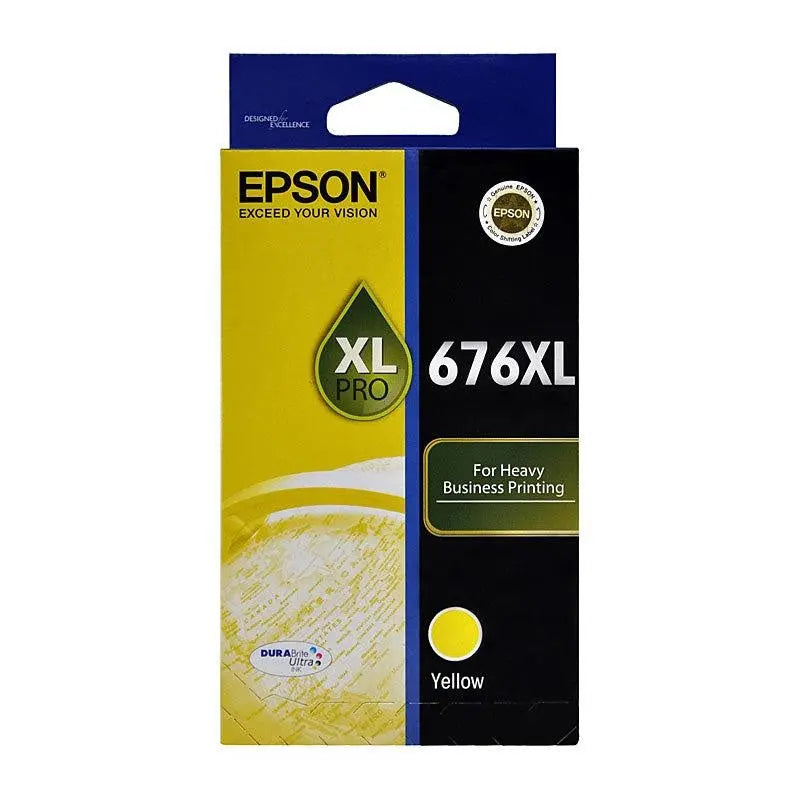 EPSON 676XL Yellow Ink Cartridge EPSON