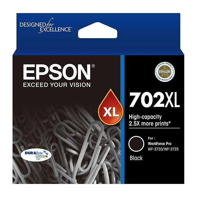 EPSON 702XL Black Ink Cartridge EPSON