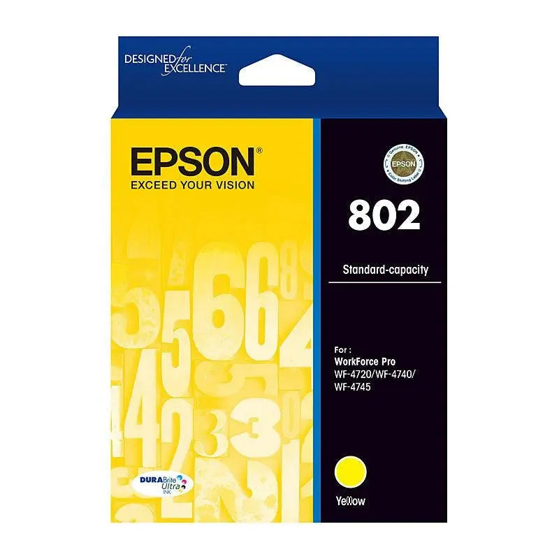 EPSON 802 Yellow Ink Cartridge EPSON