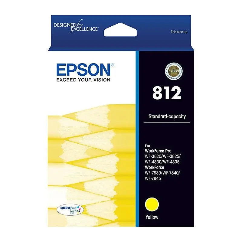 EPSON 812 Yellow Ink Cartridge EPSON
