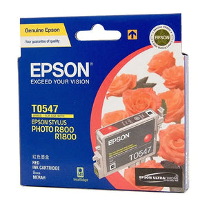 EPSON T0547 Red Ink Cartridge EPSON