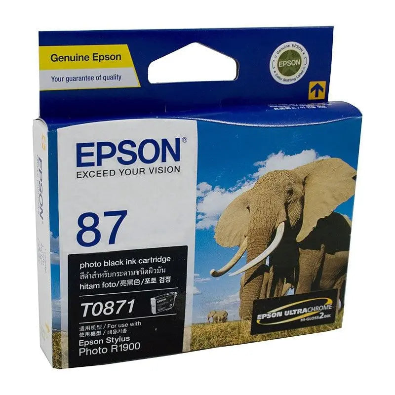 EPSON T0871 Ph Black Ink Cartridge EPSON