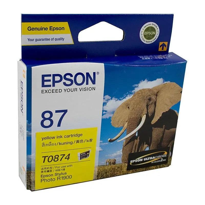 EPSON T0874 Yellow Ink Cartridge EPSON
