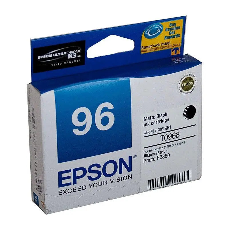 EPSON T0968 Matte Black Ink Cartridge EPSON