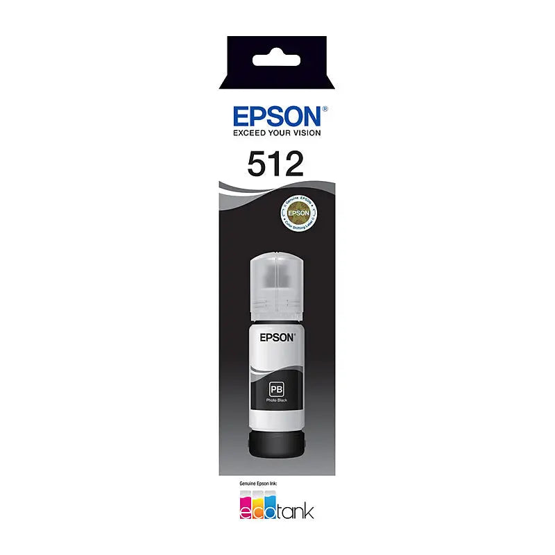 EPSON T512 PBlack EcoTank Bottle EPSON