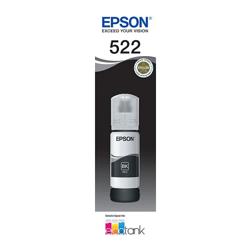 EPSON T522 Black EcoTank Bottle EPSON