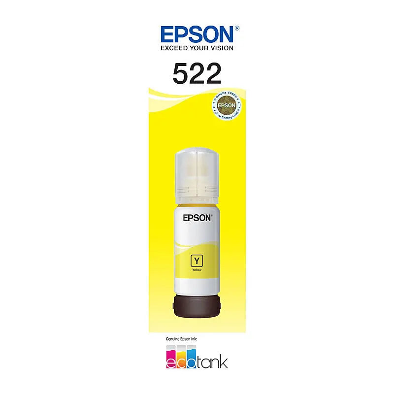 EPSON T522 Yellow EcoTank Bottle EPSON