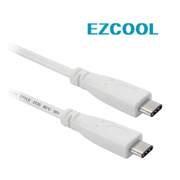 EZCool 1M Skymaster USB3.1 Cable Type C To Type C White Deals499