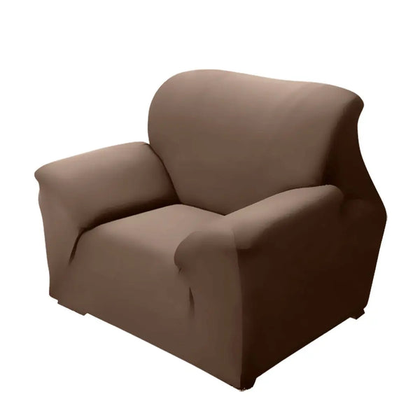 Easy Fit Stretch Couch Sofa Slipcovers Protectors Covers 1 Seater Taupe Deals499