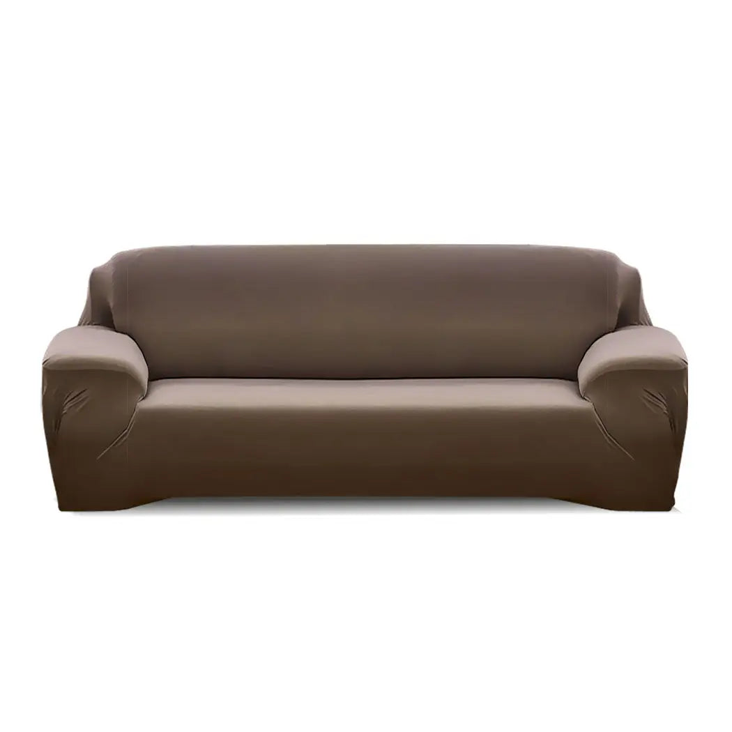 Easy Fit Stretch Couch Sofa Slipcovers Protectors Covers 3 Seater Taupe Deals499