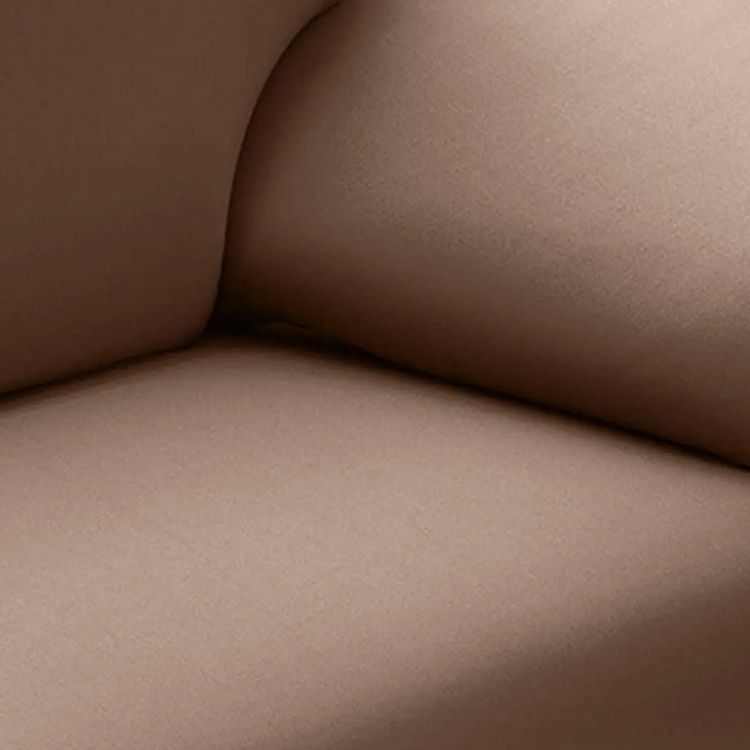Easy Fit Stretch Couch Sofa Slipcovers Protectors Covers 3 Seater Taupe Deals499