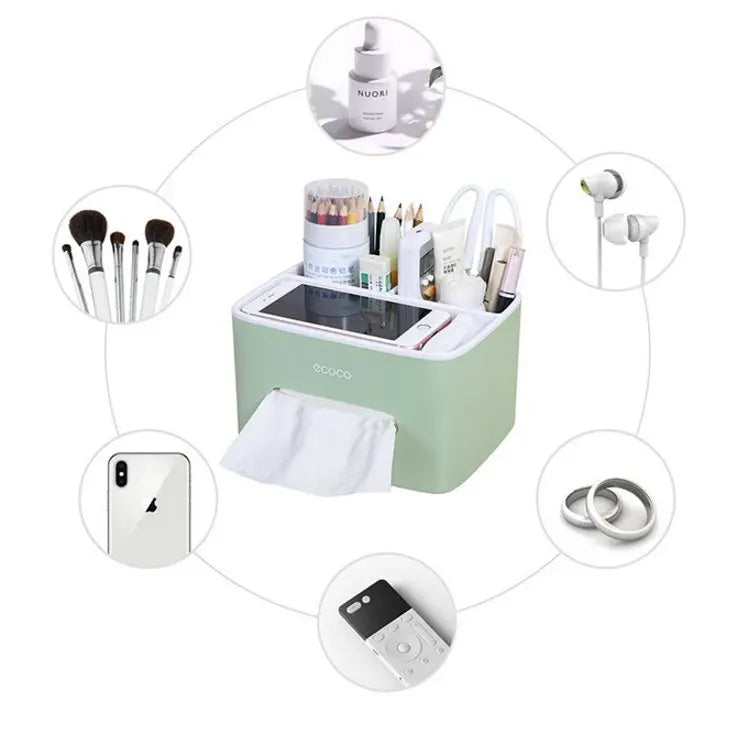 Ecoco Tissue Box Cover Table Napkin Paper Case Car Holder Storage Organizer Dispenser Deals499
