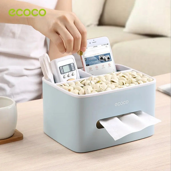 Ecoco Tissue Box Cover Table Napkin Paper Case Car Holder Storage Organizer Dispenser Deals499