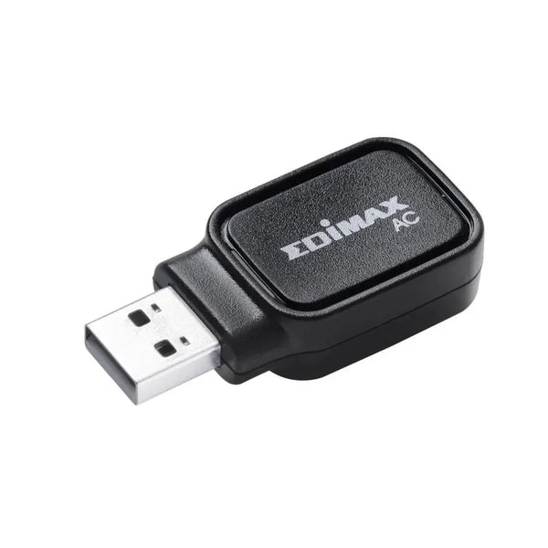 Edimax AC600 Dual-Band WIFI & Bluetooth USB Adapter - 802.11ac/802.11abgn/2.4Ghz (150Mbps)/5Ghz (433Mbps)/ BT4.0/Notebook Laptop and Desktop PC EDIMAX