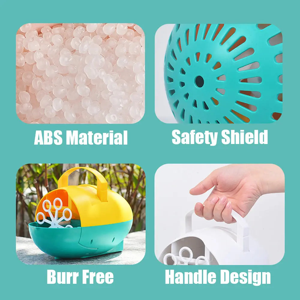 Electric Auto Bubble Machine Portable Bubble Maker Blower Party Weeding Kids Toy Deals499