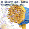 Electric Bubble Gun Machine Soap Bubbles Kids Adults Summer Outdoor Playtime Toy Deals499