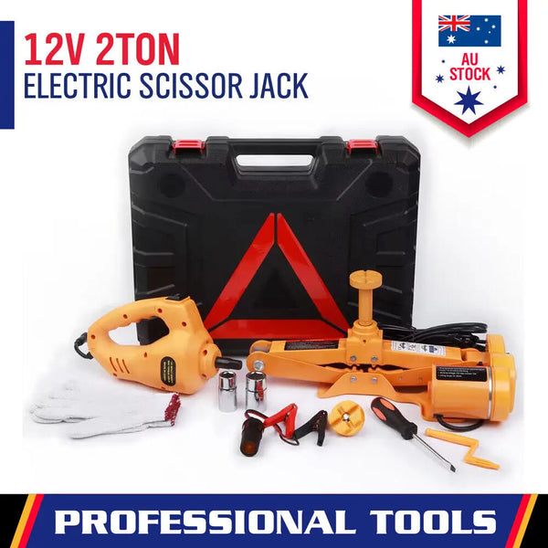 Electric Car Jack Floor 2 Ton Electric Scissor Jack Car Repair Tool Heavy Duty from Deals499 at Deals499