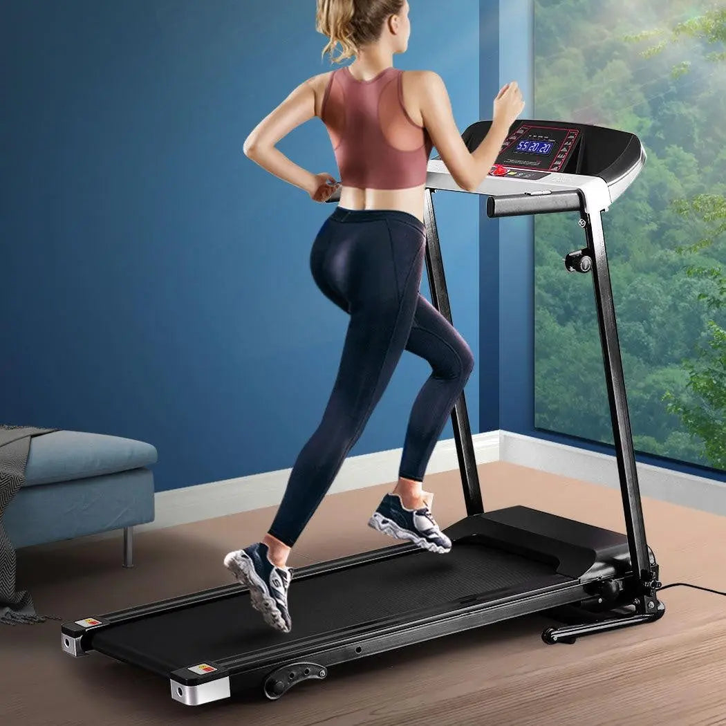 Electric Treadmill Home Gym Fitness Equipment Incline Running Exercise Machine Deals499