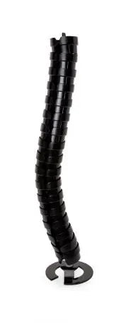 Elsafe: Umbilical Cable Management - Pathfinder Ceiling to Floor 2820mm in Black Deals499