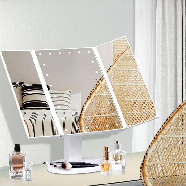 Embellir LED  Tri-Fold Make Up Mirror Deals499
