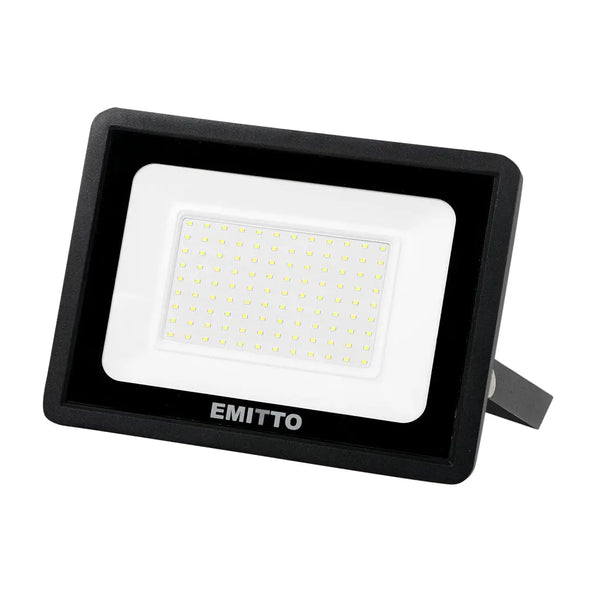 Emitto LED Flood Light 100W Outdoor Floodlights Lamp 220V-240V Cool White Deals499