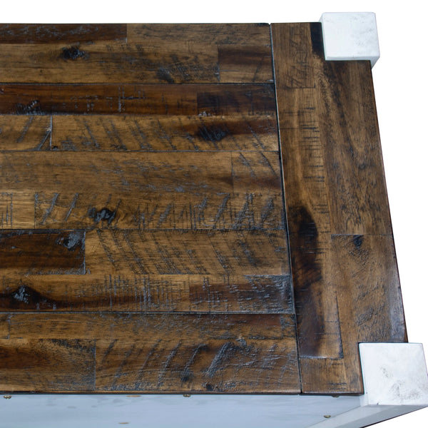 Erica Tallboy 7 Chest of Drawers Solid Acacia Timber Wood Cabinet Brown White Deals499