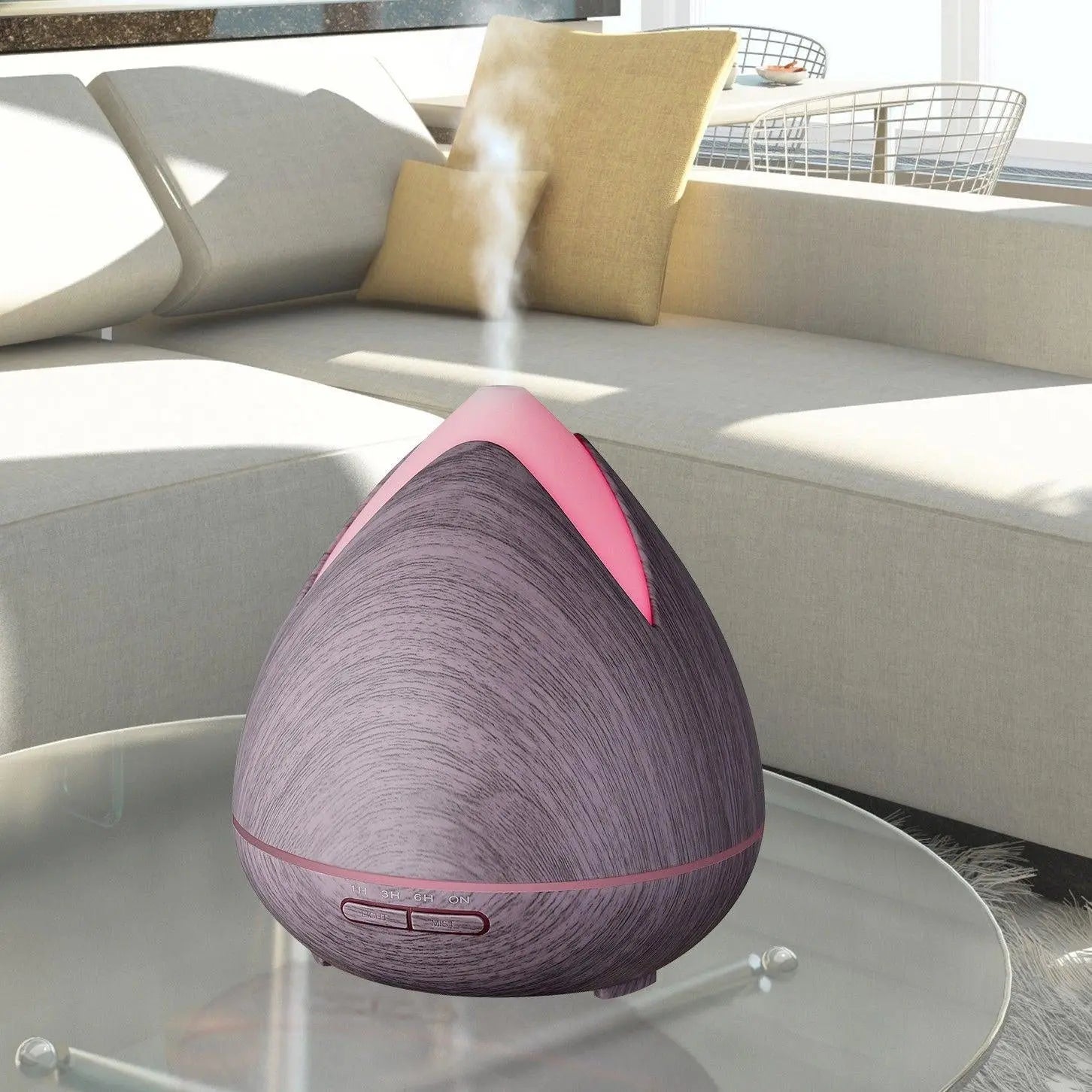 Essential Oils Ultrasonic Aromatherapy Diffuser Air Humidifier Purify 400ML  Violet Deals499