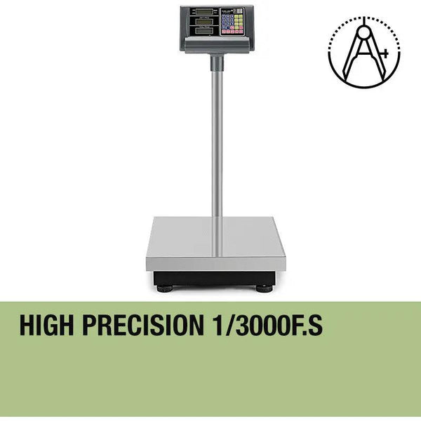 EuroChef Electronic Digital Platform Scale Shop Market Postal Scales Weight 150kg Deals499