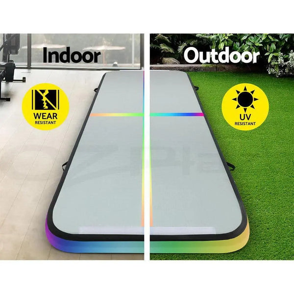 Everfit 3M Air Track Gymnastics Tumbling Exercise Mat Inflatable Mats + Pump Deals499