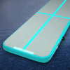 Everfit 3m x 1m Air Track Mat Gymnastic Tumbling Mint Green and Grey Deals499