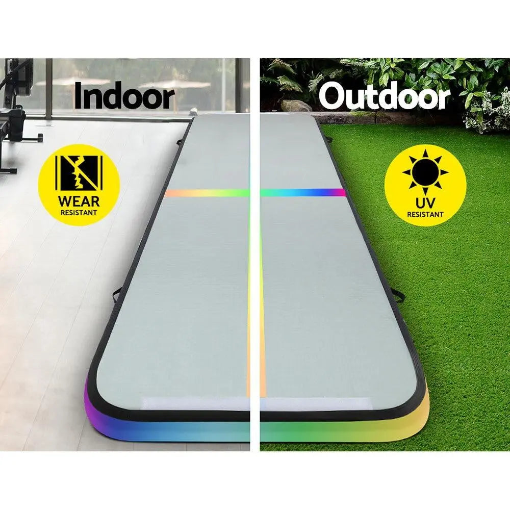 Everfit 4X1M Air Track Inflatable Tumbling Mat Gymnastics Yoga Mat Deals499