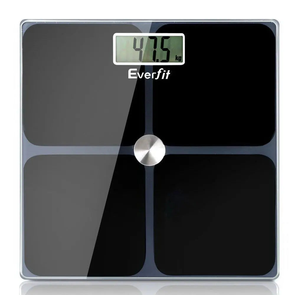 Everfit Bathroom Scales Digital Weighing Scale 180KG Electronic Monitor Tracker Deals499