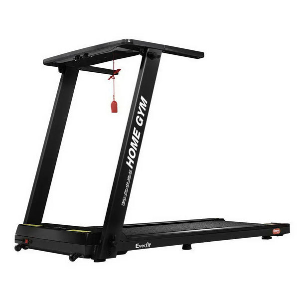 Everfit Electric Treadmill Home Gym Exercise Running Machine Fitness Equipment Compact Fully Foldable 420mm Belt Black Deals499