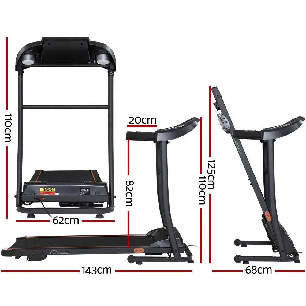 Everfit Electric Treadmill Incline Home Gym Exercise Machine Fitness 400mm Deals499