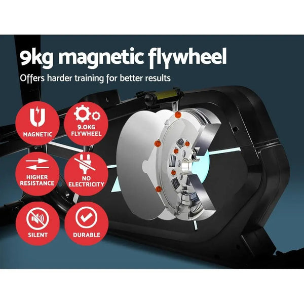 Everfit Exercise Bike Elliptical Cross Trainer Bicycle Home Gym Fitness Machine Deals499