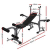 Everfit Multi Station Weight Bench Press Fitness Weights Equipment Incline Black Deals499
