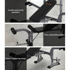 Everfit Multi Station Weight Bench Press Fitness Weights Equipment Incline Black Deals499