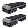 Everfit Set of 2 Aerobic Step Exercise Stepper Riser Steps Deals499