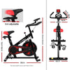 Everfit Spin Exercise Bike Cycling Fitness Commercial Home Workout Gym Equipment Black Deals499