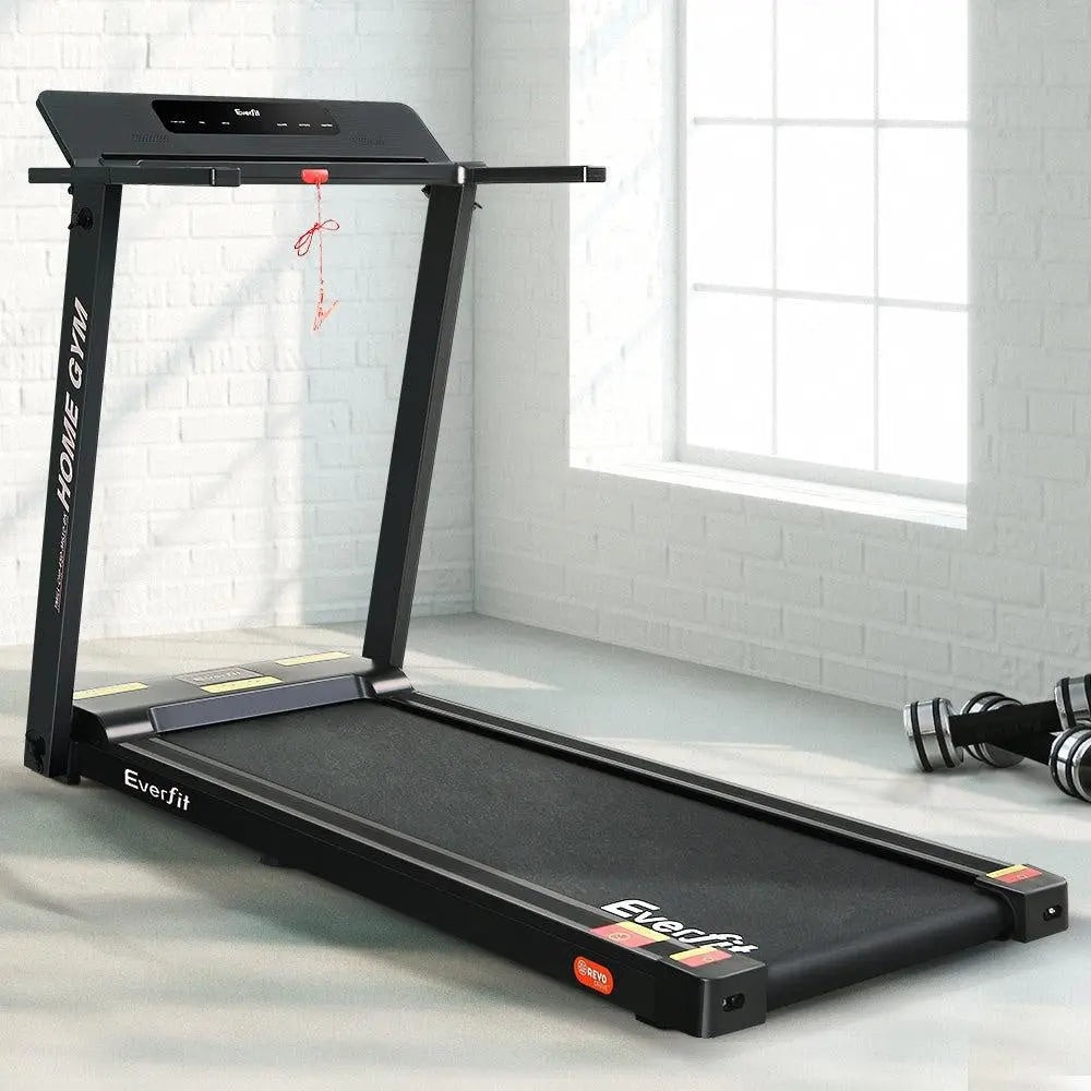 Everfit Treadmill Electric Fully Foldable Home Gym Exercise Fitness Black Deals499
