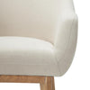 Artiss Fabric Tub Lounge Armchair - Beige Deals499