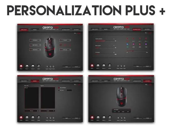 FANTECH VX7 CRYPTO wired macro gaming mouse Deals499