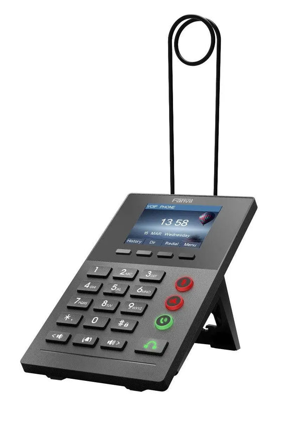 FANVIL X2P Call Center IP Phone - 2.4' Colour Screen, 2 Lines, No DSS Buttons, Dual 10/100 NIC FANVIL