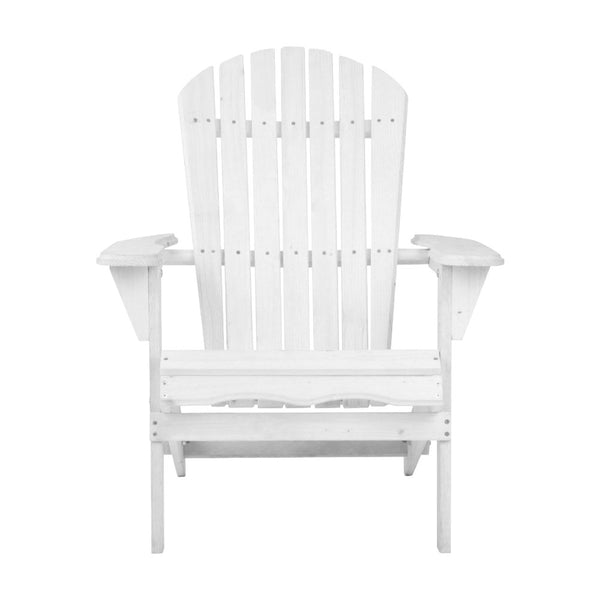 Gardeon Outdoor Furniture Adirondack Chairs Beach Chair Lounge Wooden Patio Garden Deals499