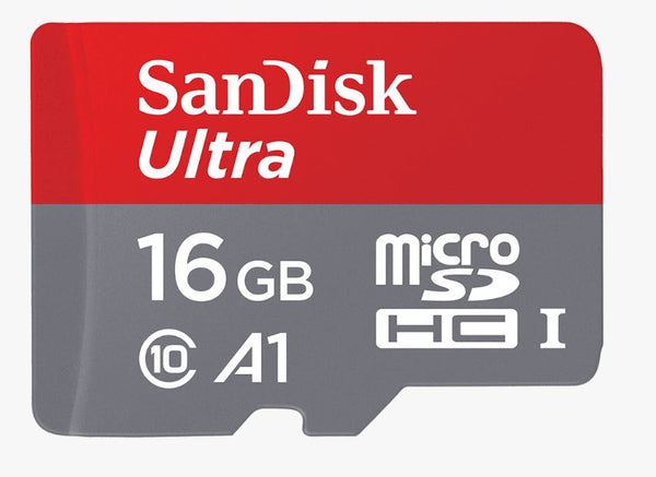 SANDISK 16GB Ultra microSD SDHC SDXC UHS-I Memory Card 100MB/s Full HD Class 10 Speed Google Play Store App for Android Smartphone Tablet SANDISK